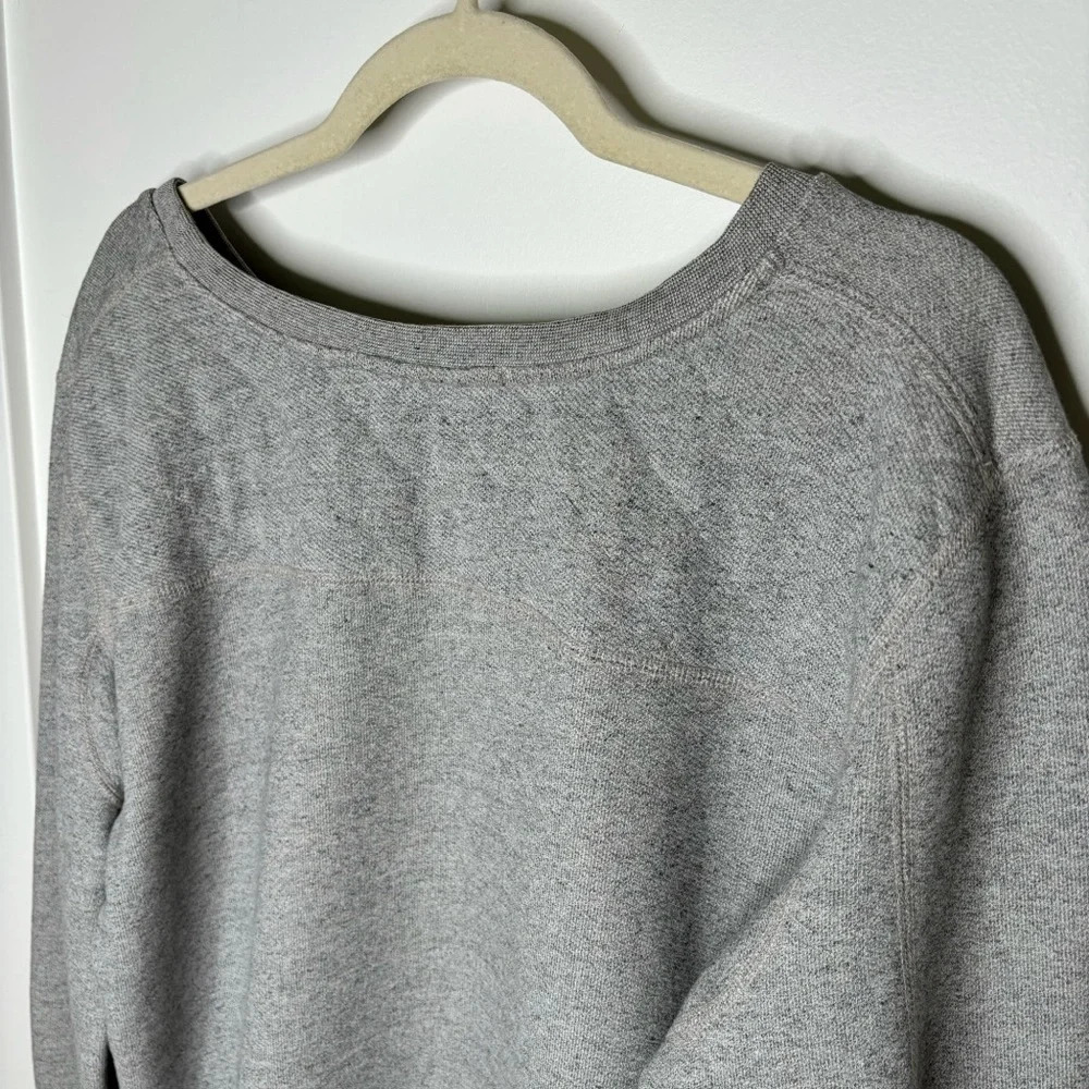 John Elliott Villain  Crewneck Sweatshirt Gray Size 4 (L/XL) Unisex - Picture 7 of 14